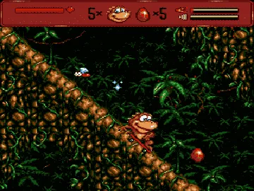 Radical Rex (Europe) screen shot game playing